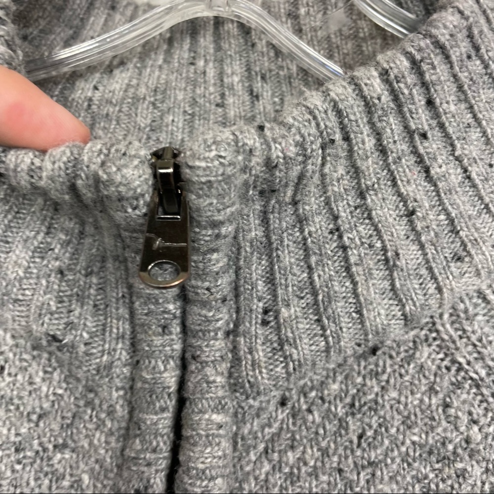 Marc Anthony Zip Font Sweater Size Small - image 3